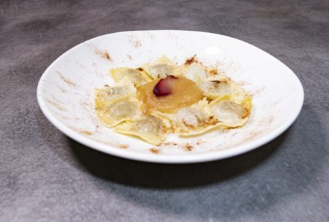 Ravioli con mele